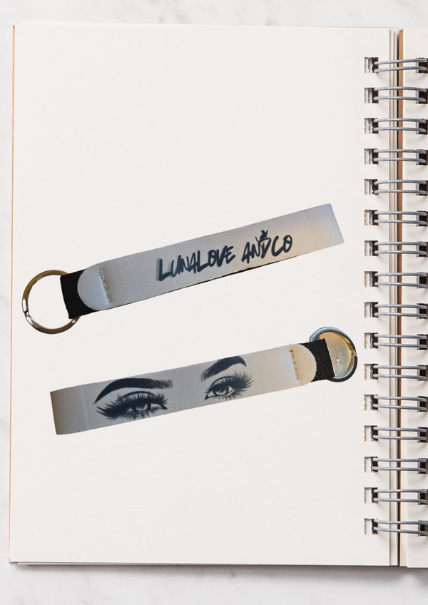 Custom Wristlet strap keychains