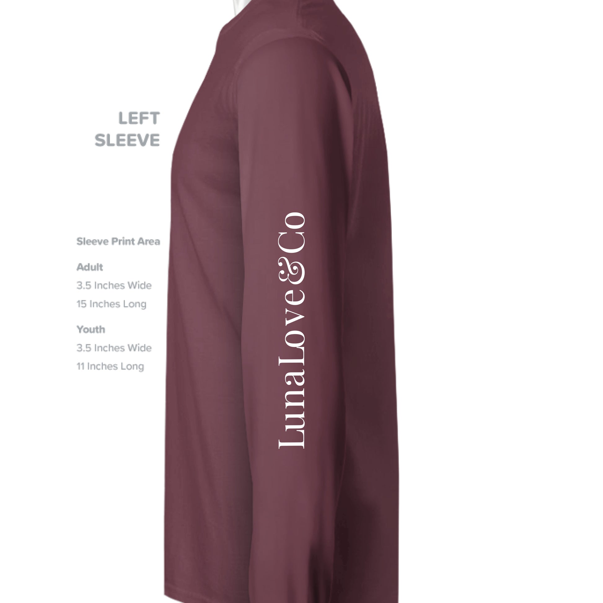Maroon - SLEEVE_LEFT
